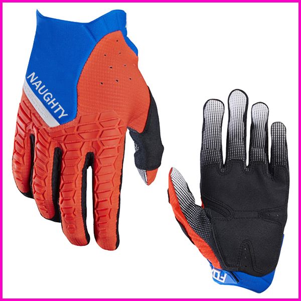 

mx pawtector gloves mtb dh riding dirt bike cycling off-road motorcycle race sports gloves, Black
