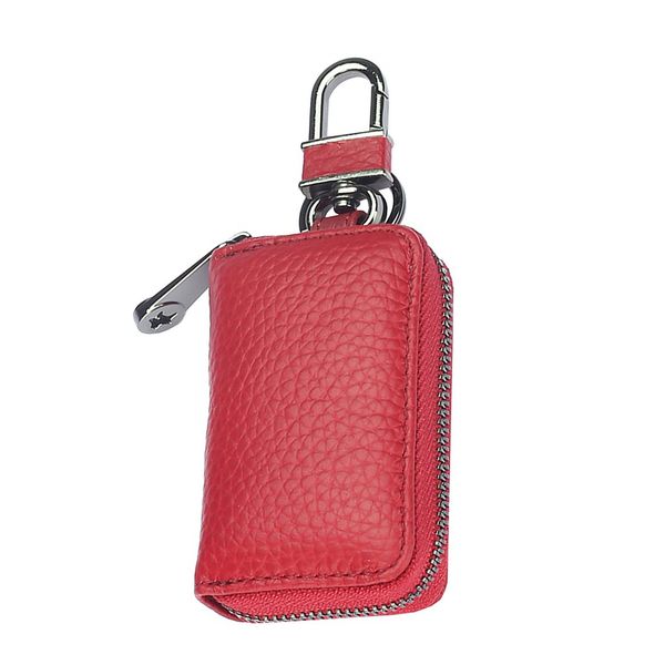 

car key bag car key chain chain zipper handmade large capacity bag mini