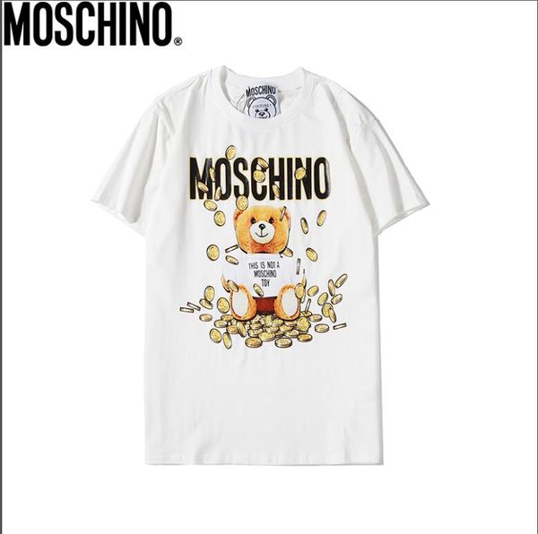 

selling designers t-shirt men's shirt t-shirt fashion summer tide brand letter printing luxury men's shirt clothing--21, White