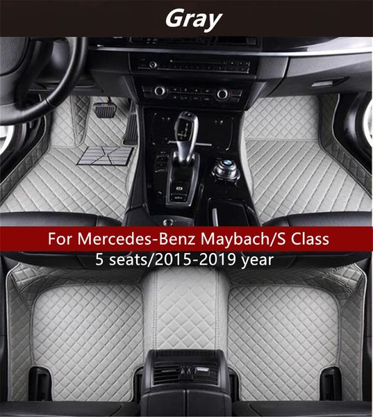 2019 For Mercedes Benz Maybach S Class 2015 2019 Year Car Interior Foot Mat Non Slip Environmental Protection Tasteless Non Toxic Floor Mat From