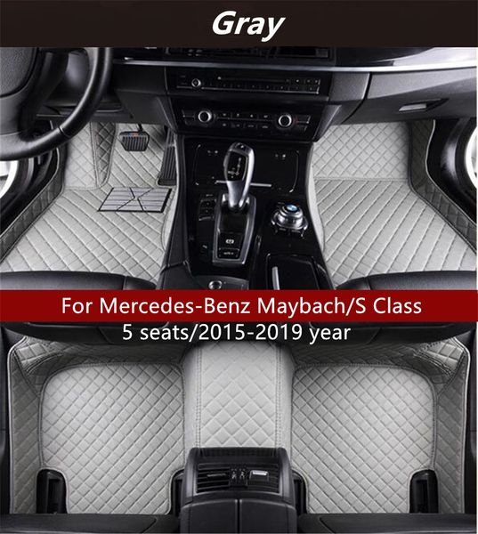 2019 For Mercedes Benz Maybach S Class 2015 2019 Year Car Interior Foot Mat Non Slip Environmental Protection Tasteless Non Toxic Floor Mat From