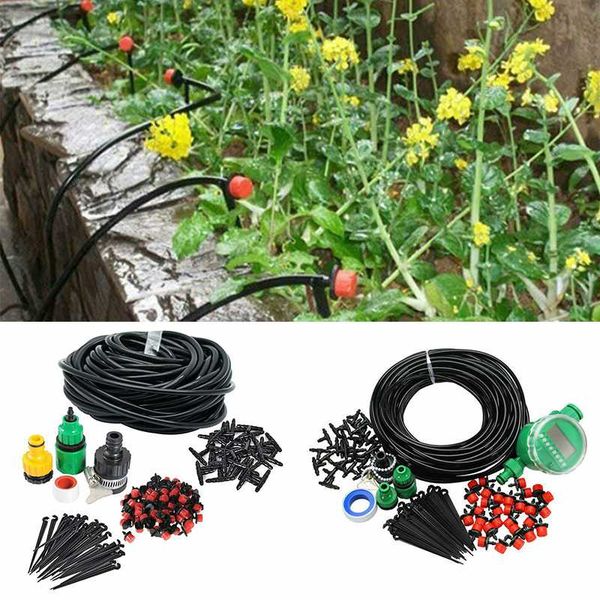

сделано из высокого качества автоматическая система капельного орошения kit таймер micro спринклерные сад полив kit