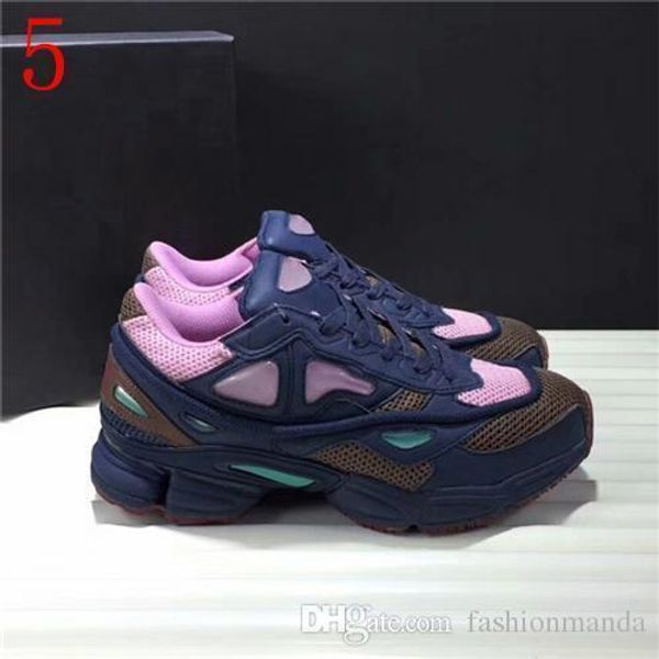 

raf simons consortium ozweego 3 oz iii casual shoes men women 2019 new white pink black bzrown outdoor sneakers with original box
