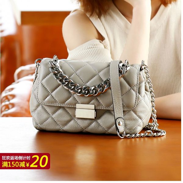 

2020 new style layer cowhide small bag