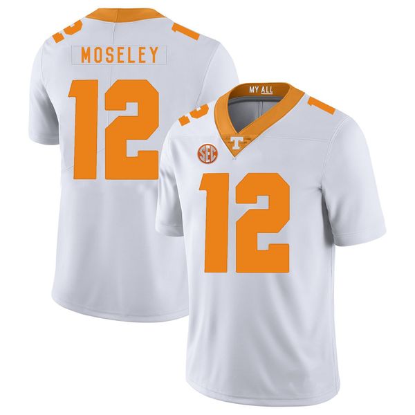 

emmanuel moseley stitched mens tennessee volunteers eric berry jalen reeves-maybin white gray orange ncaa college jersey, Black