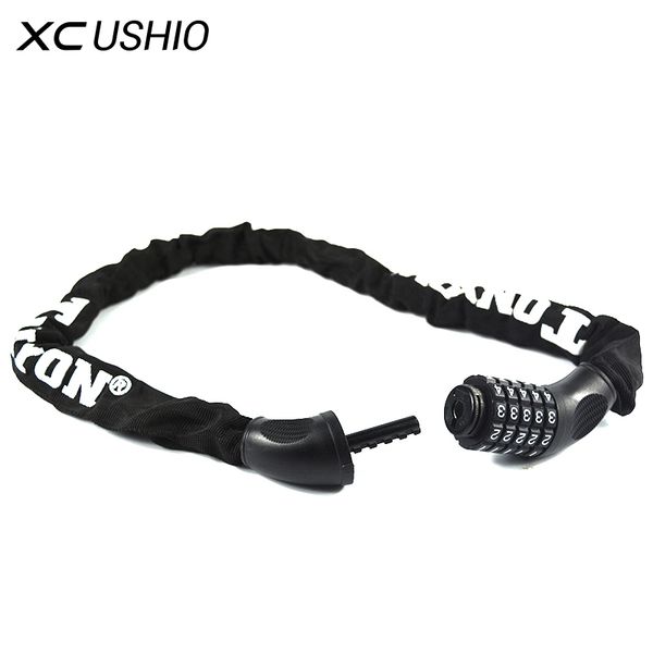 

bicycle lock anti-theft mountain bike motorcycle combination chain lock steel cable for bicycle accessories