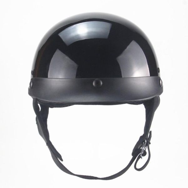 

изысканный ретро половина шлем мужчин и женщин, мотоциклетный шлем прочный электрический самокат половину покрытый лето