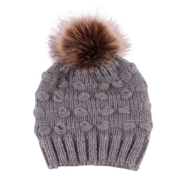 

fashion cute toddler kids girl boy hats caps baby children winter warm crochet knitted hat beanie cap kids hat c15