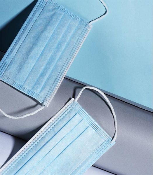 

dust mouth mask and fog blue adultren's facecartoon 3 layer plyearloop non woven fabric shipping