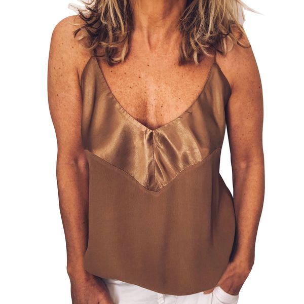 

blouse summer tank women camisole casual gift daily girl solid loose soft v neck ladies pullover, White
