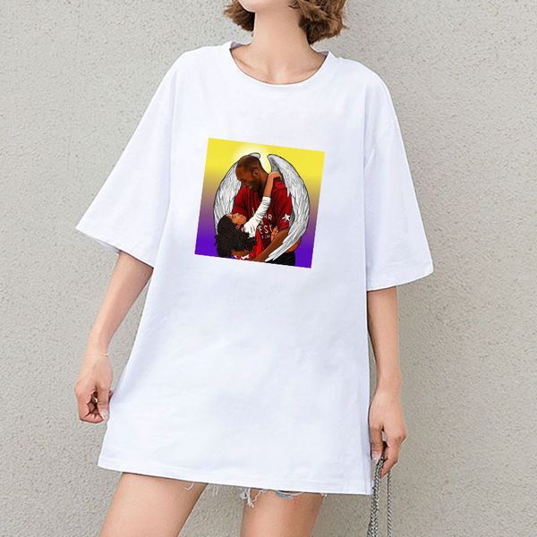 

womens designer t-shirt girls brand women solid color shirts 2020 summer explosion casual print tshirts souvenir t-shirts sale, White