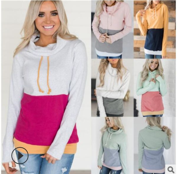 

Women patchwork raglan floral printed hoodie hooded pullover autumn long leeve weat hirt clothing ca ual weater printed color long