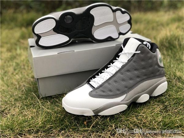 

release 13 cool atmosphere grey university 414571-016 men basketball shoes 13s sports sneakers authentic quality with og box us7-13
