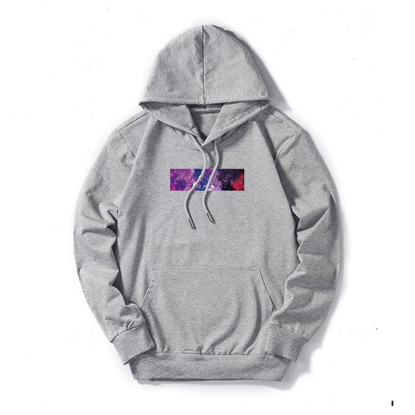 

designer mens hoodies luxury hoodies with sky pattern brand pullovers for men sweatshirts fashion long sleeved mens with high quality, Black