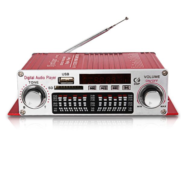 

kentiger hy - 602 hifi stereo power digital audio amplifier with ir control fm mp3 usb playback