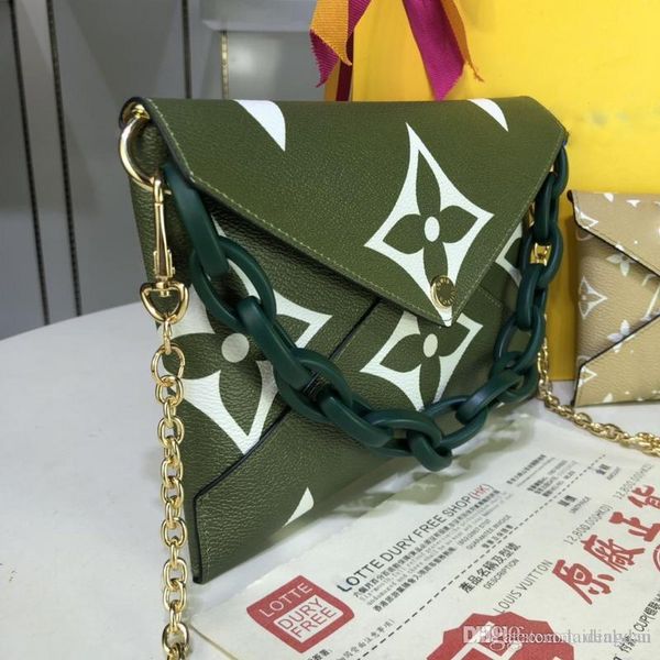 

designers luxury handbags purses louie vuiton pochette kirigami giant set of three envelope clutch monogram giant19ss louis vuitton