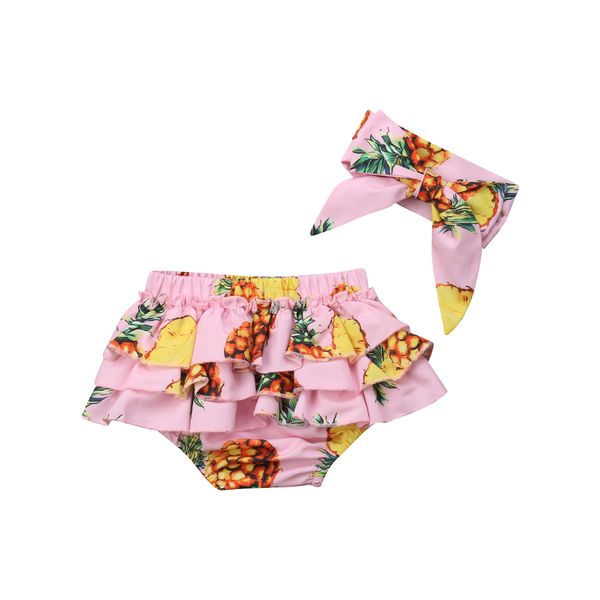 

2019 baby infant girl ruffles pp shorts bloomers soft diaper nappy cover shorts 2pc, Black