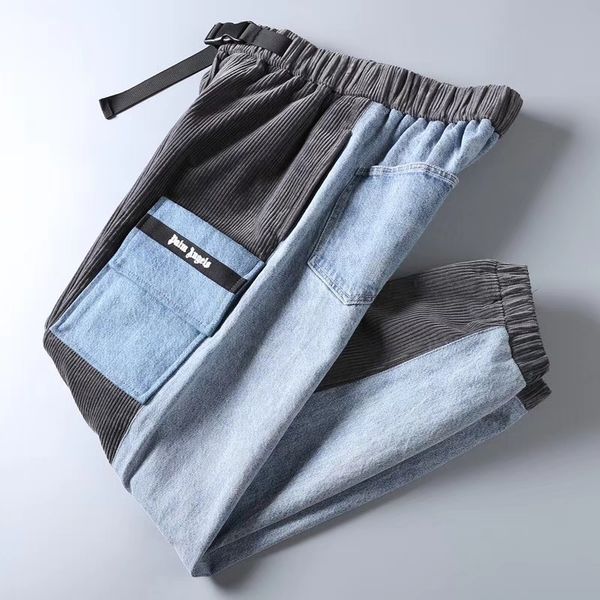 

2019ss fall mens designer letter embroidery fleece sweatpants track jogging pants chinese size pants ~ mens yoga joggers track sweat pants, Black