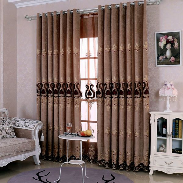 

new cheney embroidery shade curtains for living dining room bedroom