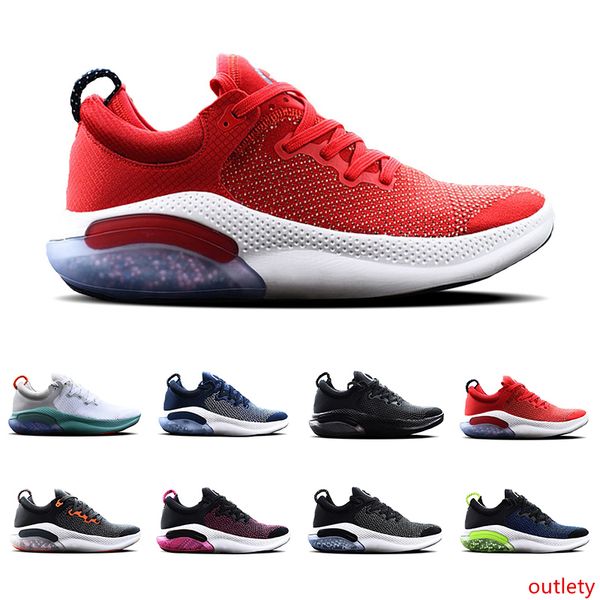 

new arrival platinum tint black white run knit mens running shoes volt racer blue university red cushioning light men sports sneakers 40-45