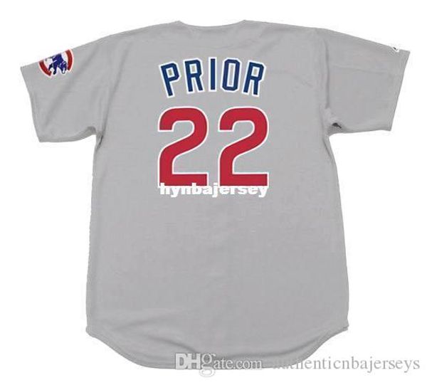 

custom mark prior chicago stitched 2003 majestic vintage away baseball jersey retro mens jerseys running, Black;blue
