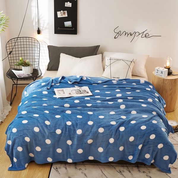 

4 sizes blanket cover on the bed bedspread blanket warm winter sofa travel