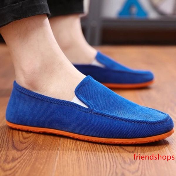 

black men shoes fashion casual shoes lightweight breathable slip-on summer loafers ultra thin soft bottom