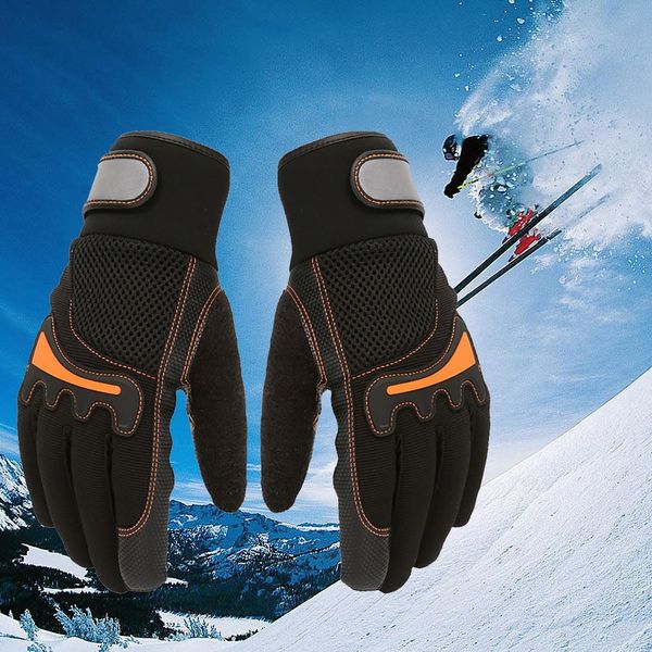 

ski-golves windproof men waterproof warm winter glove snowboard ski gloves snowboarding cold weather gloves waterproof #n