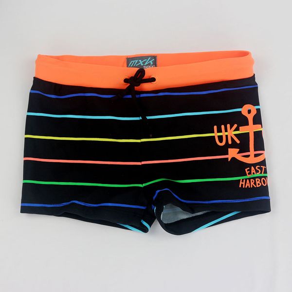 

swimsuit for boys kids summer swimwear striped anchor printing swimming trunks for beach