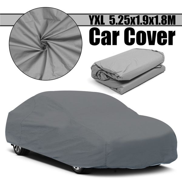 

l/xl/yxl size universal car cover indoor outdoor waterproof rain sun snow ice uv dust resist protection car covers peva