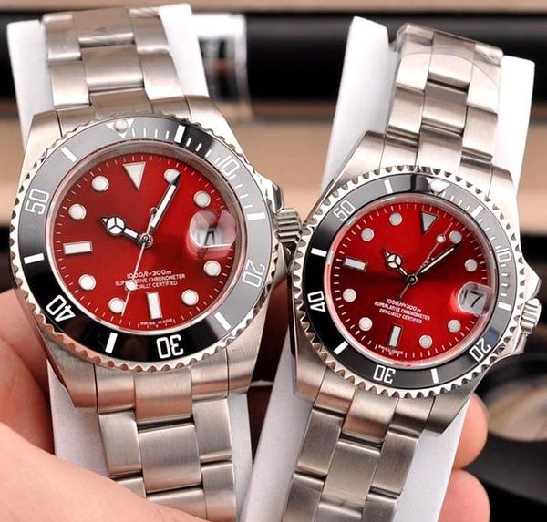 

ceramic bezel lovers luxury watch mechanical movement sports women mens watches self-wind watch luminous couple wristwatches, Slivery;brown