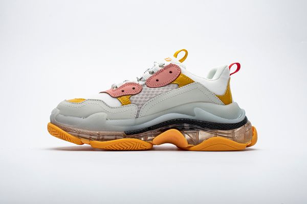 

paris 17fw triple-s walking designer shoes luxury dad shoes femme triple s 17fw sneakers for men women vintage old grandpa trainer outdoor