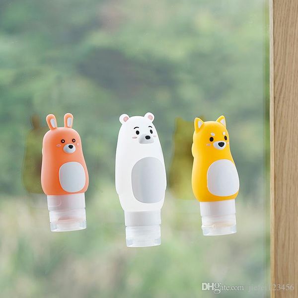 

original product cartoon travel sub-bottle shampoo bath lotion bottle business cosmetics storage bottle