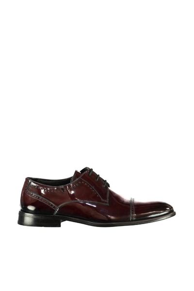 

derimod burgundy men 's shoes, Black