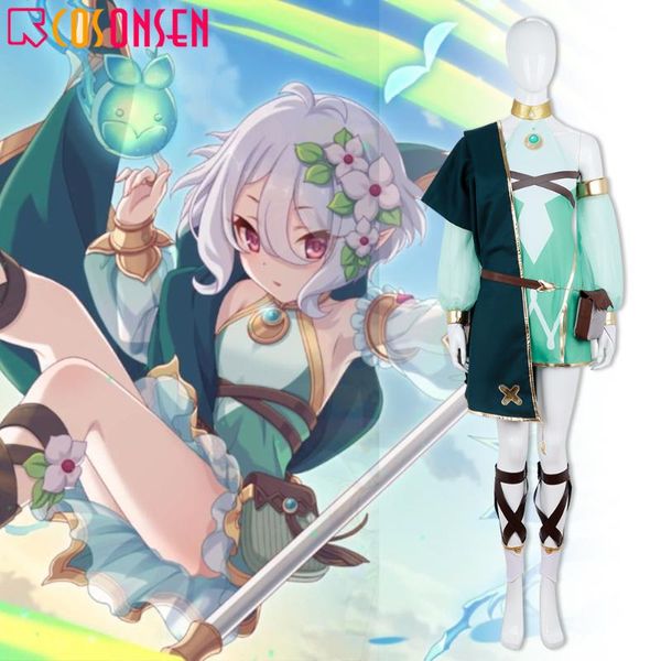 

anime princess connect re:dive natsume kokkoro cosplay costume women dress with bag full set cosplayonsen custom made, Black