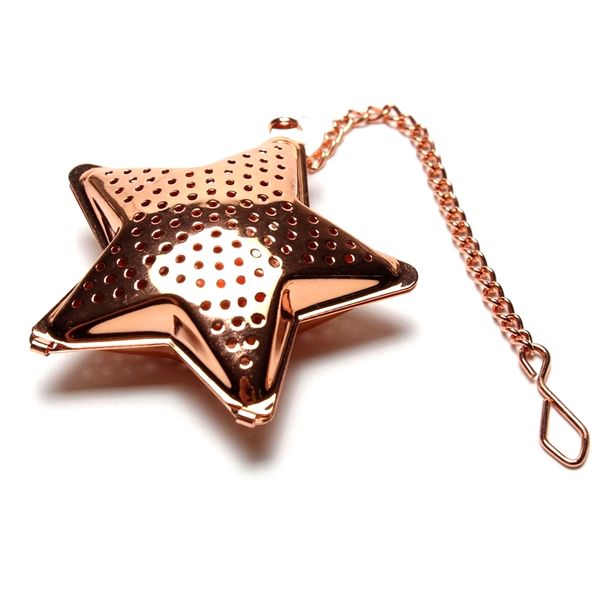 

tea infuser gold color ss304 stainless steel loose leaf tea maker filter ss strainer mesh teaware tools