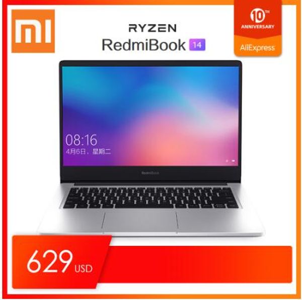 

original xiaomi redmibook 14 lapryzen 5 3500u / 7 3700u 8gb ram 512gb ssd radeon vega8 fhd notebook pc