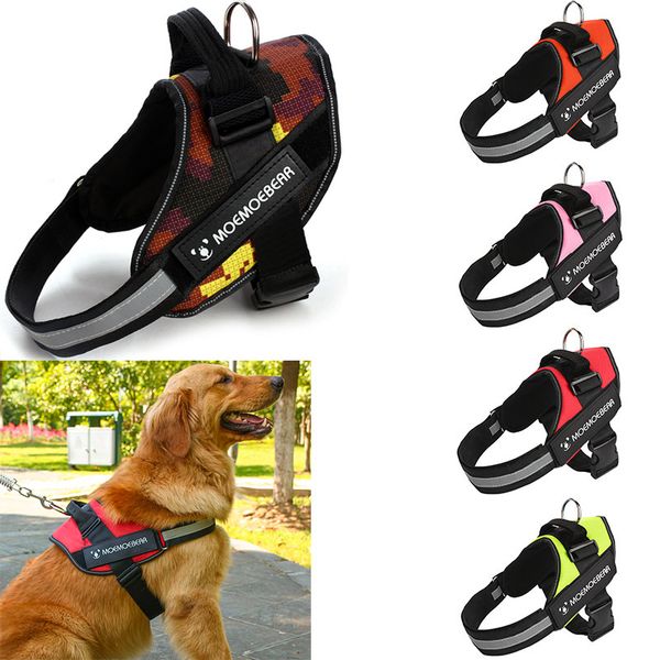Acheter Nouveau Chien Harnais Animal De Compagnie Chien Chat Collier Service Harnais Chiens Pendentif Sangle Laisse Laisse Pour Chiens Petit Moyen