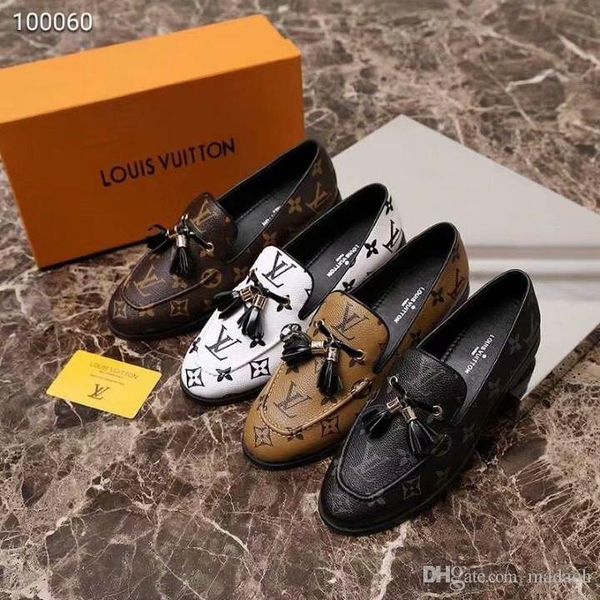 

19fw 2018 spring fashion luxury обђв мокаин женин кѬђглй toe леди нађѬална кожа плокие, Black