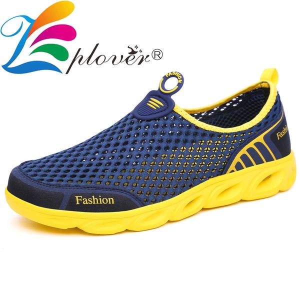 

men casual shoes summer mesh men's shoes sneakers men tenis masculino breathable for fashion slip on trainers, Black