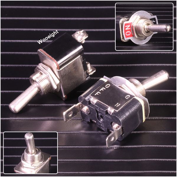 

wooeight 1pc new on-off toggle switch 2 feet screw pin and rocker switch power supply toggle 15a 250v kn-101