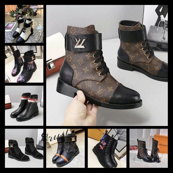

a4 14 model luxury design metallic shark lock women ankle boots 14 colors high-heeled pumps leather short booties strap wedges shoes larg, Black