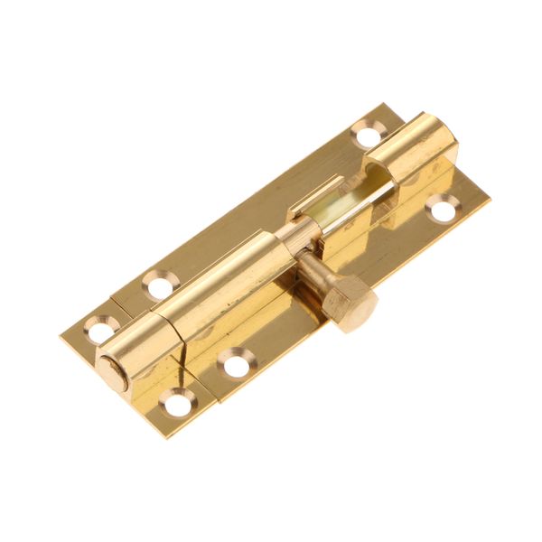 

brass door slide catch lock bolt latch barrel home gate security