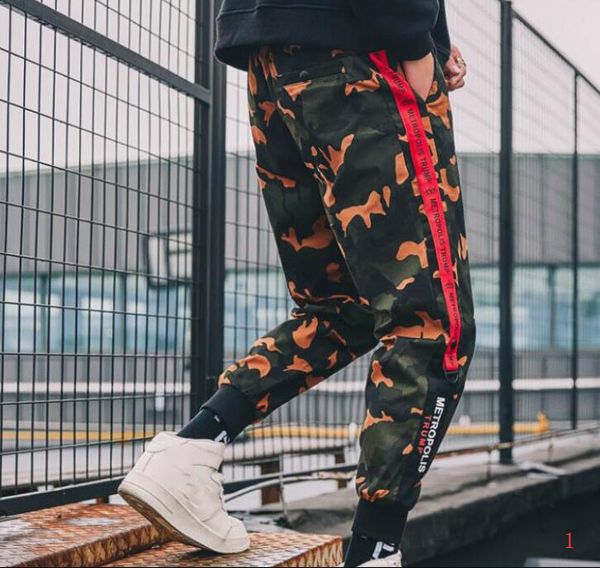 

fashion design brand pants for mens track pants trouse spring autumn men sweatpants drawstring stretchy joggers clothing m-4xl ph-wn204265, Black