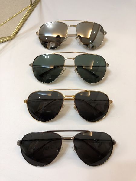 

очки модный бренд летчиком ultralight ca0166 размер sunglassesmen в: 59-16-135 4 цвета высокого качества солнцезащитные очки классический ди, White;black