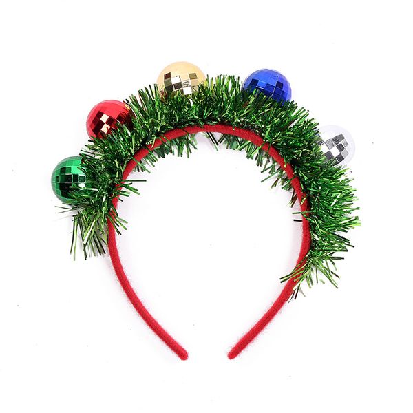 

new kids christmas decorations hair bands ball headband holiday birthday party festive supplies gift ing