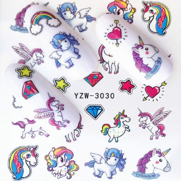 

1pcs unicorn flower nail art gel polish set manicure semi permanent vernis coat uv led gel varnish nail art polish, Red;pink