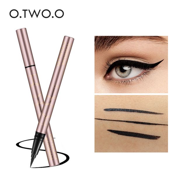 

o.two.o selling 2018 products black liquid eyeliner ojos star eyeliner fast/quick dry