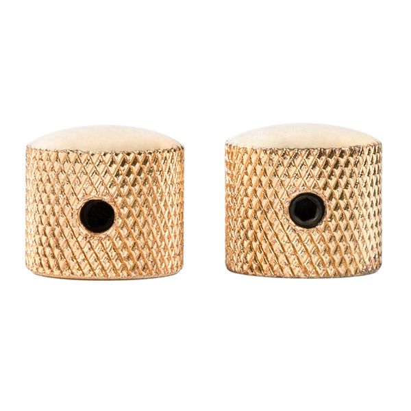 

2pcs chrome electric guitar/bass tone tunning knobs dome volume control knob