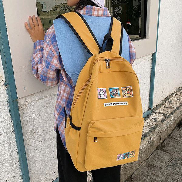 

julyccino 2020 new student backpack for teenager girl fashion printing backpack women school bag temale travel backpacks mochila